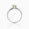 6 Claw Brilliant Cut Diamond Engagment Ring